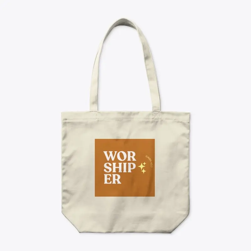 Worshiper Organic Tote Bag 